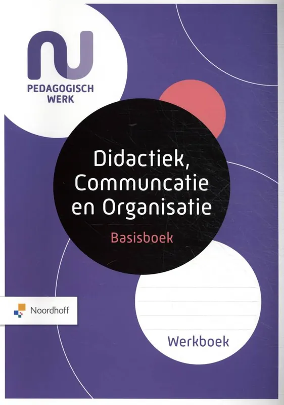 Basisboek Didactiek, Communcatie en Organisatie / Druk 2 Shop Nu