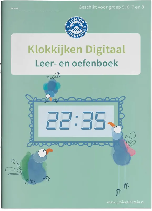 Betaalbaar Klokkijken Digitale klok Geschikt voor groep 5,6 7 en 8 Leer- en oefenboek (2) / Druk 1