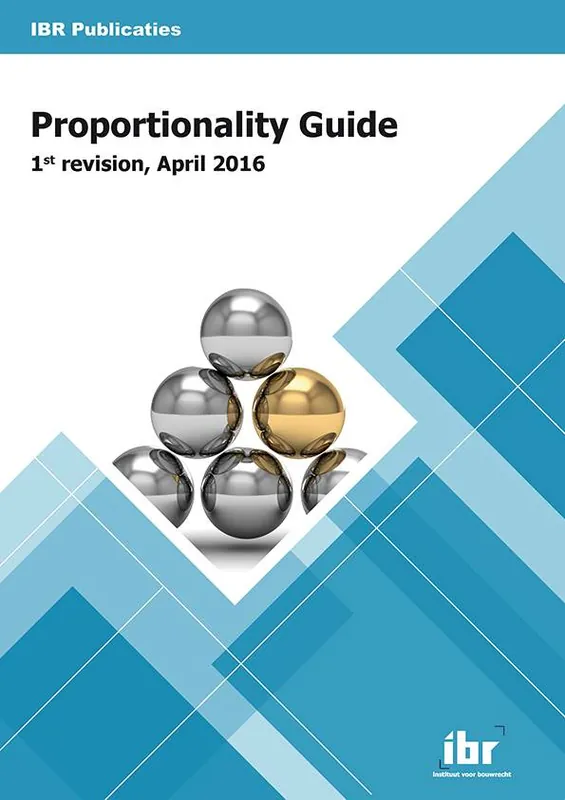 Proportionality Guide 1st revision, April 2016 / 1st Edition Seizoensaanbieding