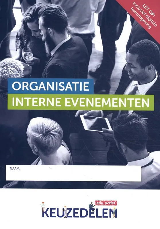 Laatste Versie Organisaties Interne evenementen / Druk 1