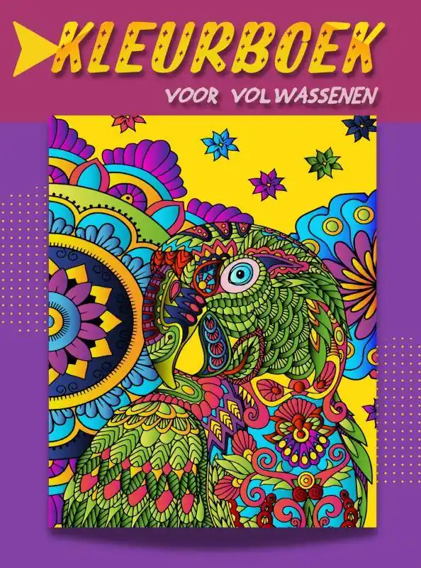 Express Levering Kleurboek voor Volwassenen :: Dieren Mandala's / Druk 2