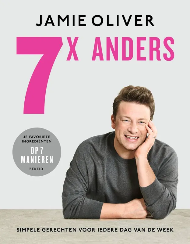 Jamie Oliver - 7 x anders / Druk 1 Korting