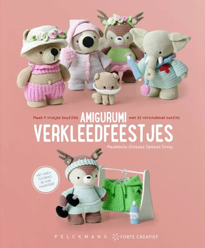 Amigurumi Verkleedfeestjes / Druk 10 Hoge Kwaliteit