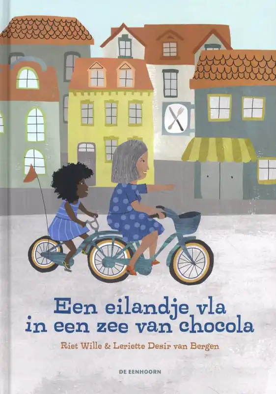 Een eilandje vla in een zee van chocola / Druk 1 Seizoensaanbieding