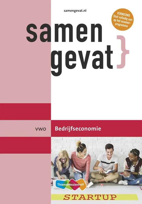 Gratis Retour Samengevat Bedrijfseconomie VWO