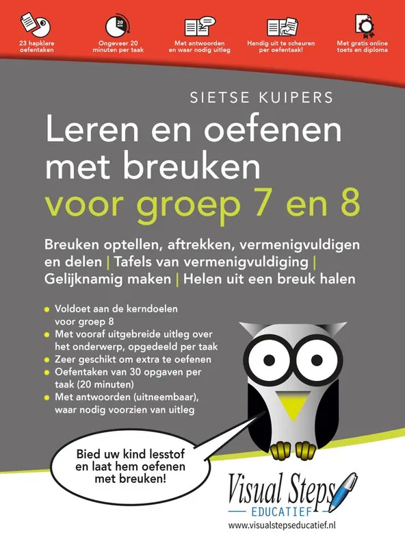 Leren en oefenen met breuken voor groep 7 en 8 / Druk 1 Gratis Retour