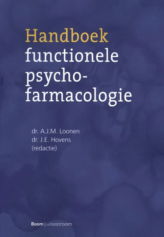 Tijdelijk Beschikbaar Handboek functionele psychofarmacologie / Druk 1