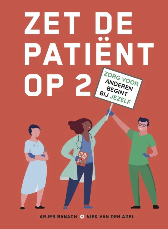 Zet de patiënt op 2 / Druk 1 Favoriet