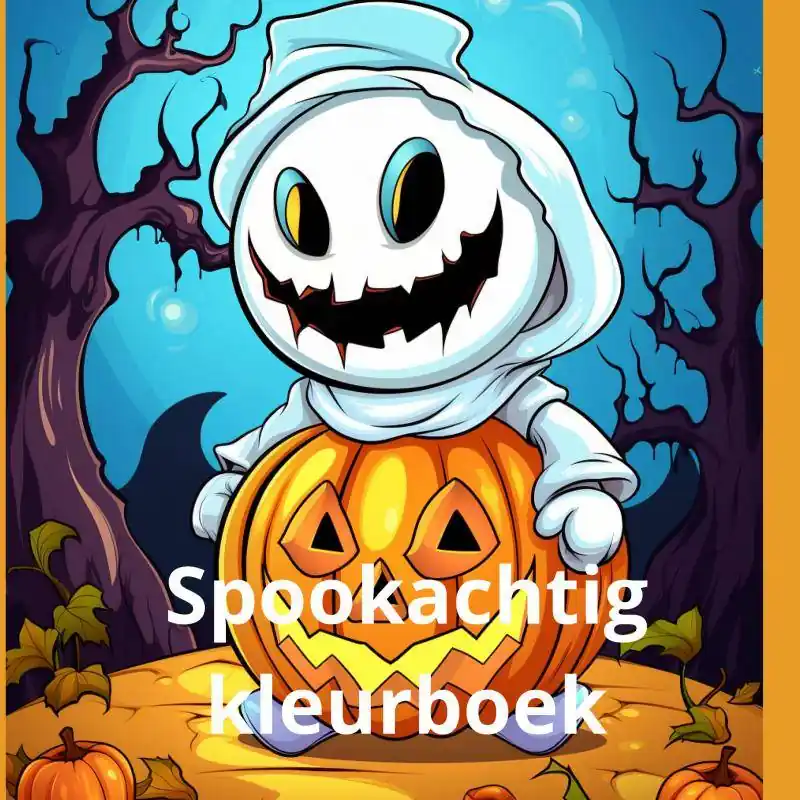 Spookachtig kleurboek / Druk 1 Weekendaanbieding