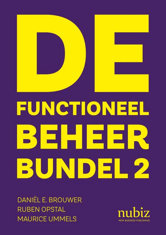Superprijs De functioneel beheer bundel 2 / Druk 1