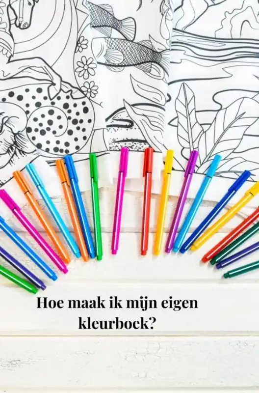 Hoe maak ik een eigen kleurboek? / Druk 1 Tijdelijk Beschikbaar