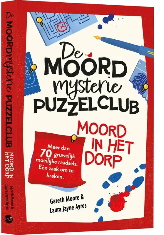 De moordmysterie puzzelclub 1: Moord in het dorp / Druk 3 Superprijs