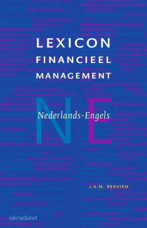 Lexicon Financieel Management Nederlands-Engels / Druk 1 Premium