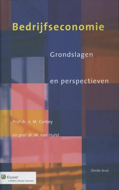 Bedrijfseconomie / Druk 3 Koop Online