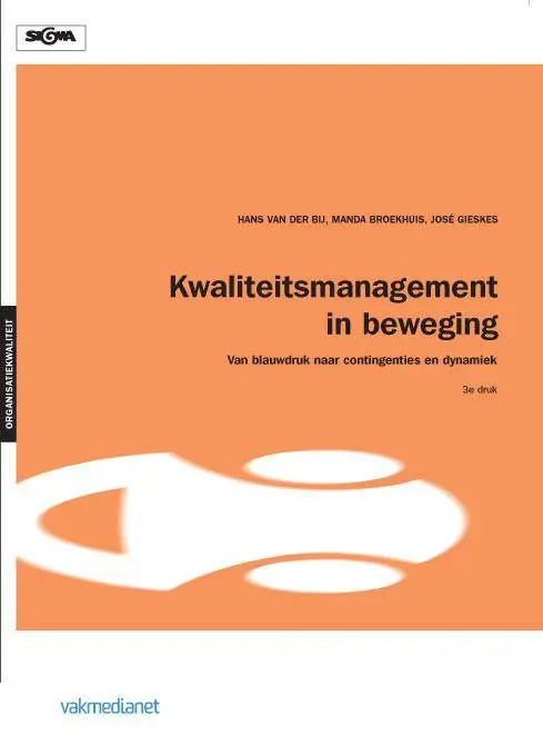 Bestseller Kwaliteitsmanagement in beweging / Druk 3 (Heruitgave)