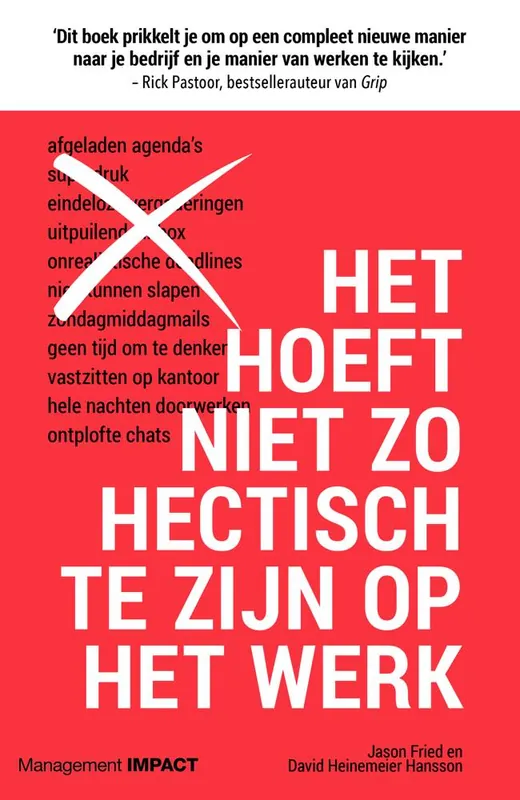 Voordeelprijs Het hoeft niet zo hectisch te zijn op het werk / Druk 1